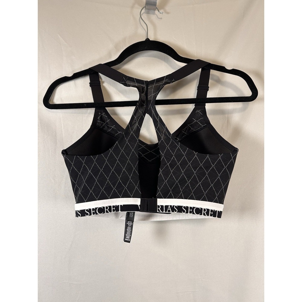 Incredible by Victorias Secret On Point Sports Bra 32DDD Racerback Black - Picture 4 of 8